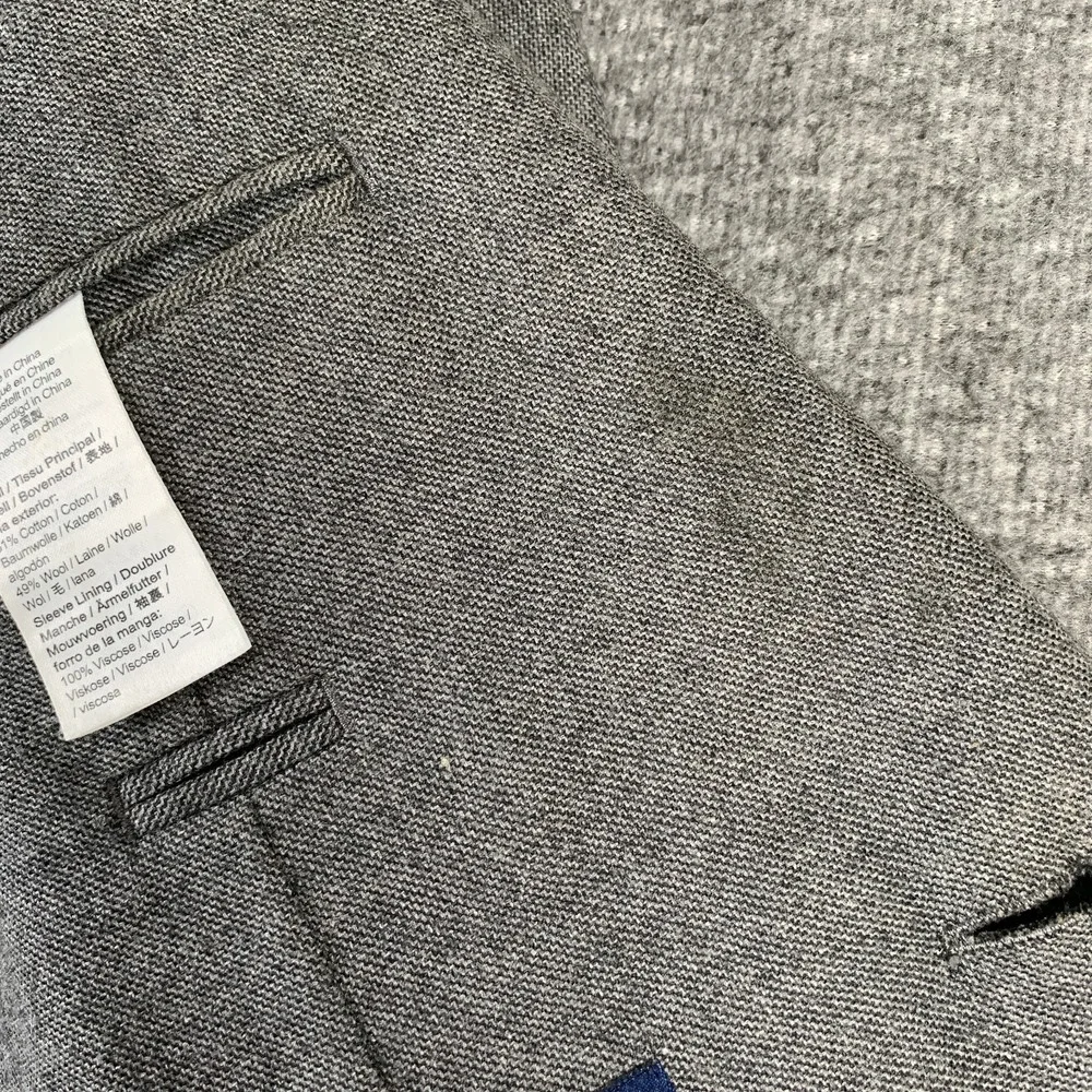 J Crew Ludlow Jacket Men 36S Slim Moon Worsted Wool Cotton Sport Coat